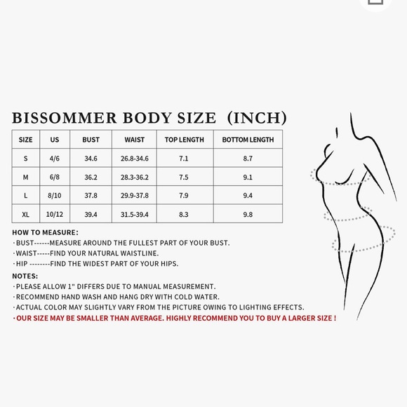 Bissommer by Amazon Tie Dye Striped Triangle Bikini Set Pink Fuchsia XL - Picture 3 of 3